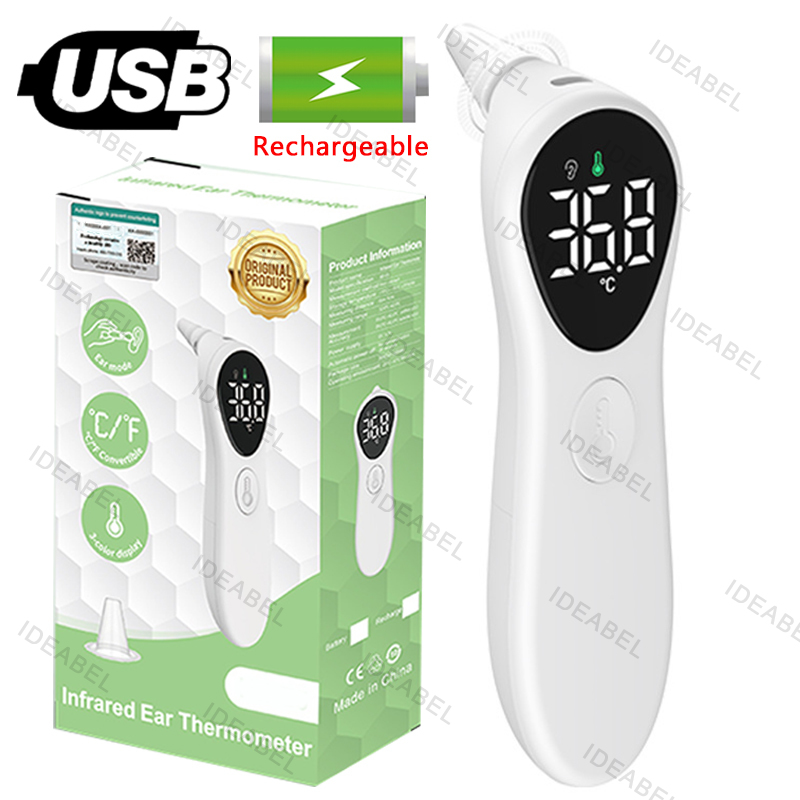 Industrial Laser Temperature - Oplaadbare medische oorthermometer ℃ / ℉