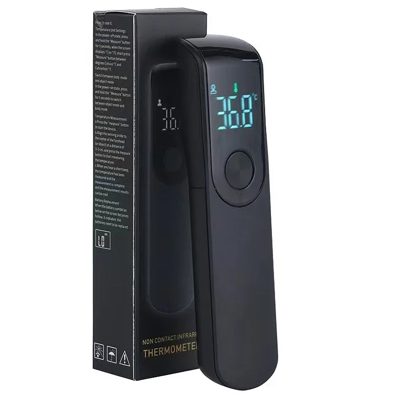 Industrial Laser Temperature - Infrarood-koortsthermometer Medisch huishoudelijk digitaal LCD-scherm voor