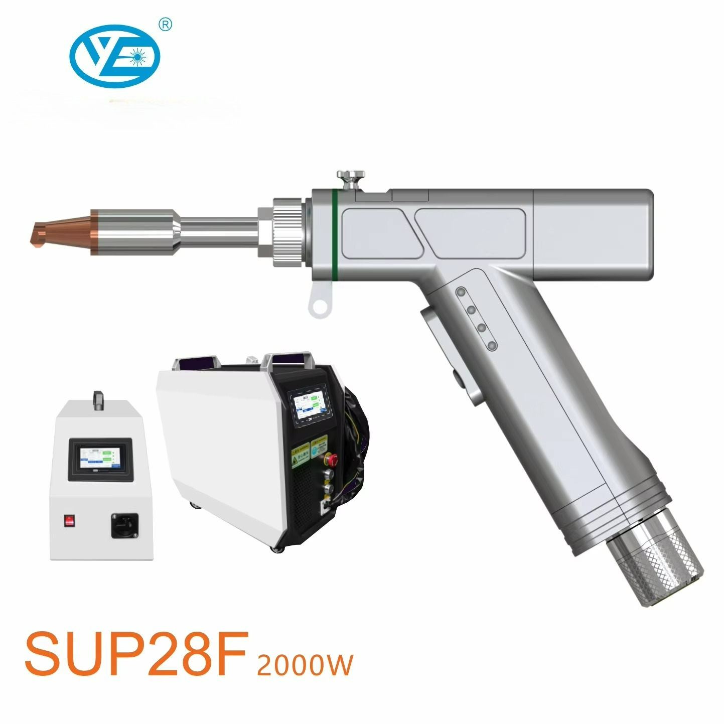 Industrial Grade Laser Welder - NIEUWE 2000W SUP28T Handheld Laser luchtgekoelde