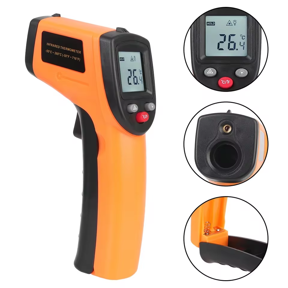 Industrial Laser Temperature - Nieuw T600 T600A digitaal infrarood thermometerpistool
