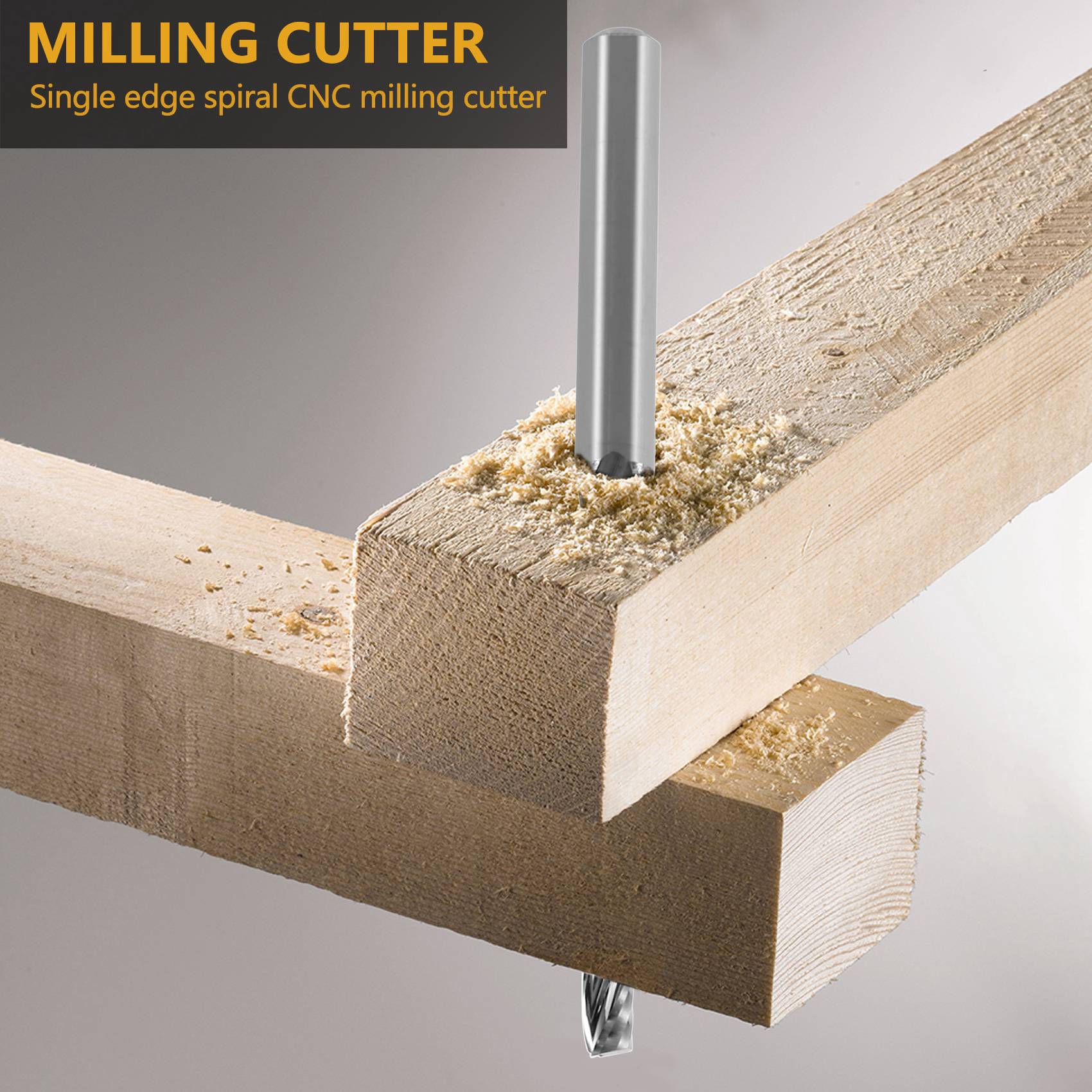 Cnc Router Bit - HJBW 2 mm x 15 mm