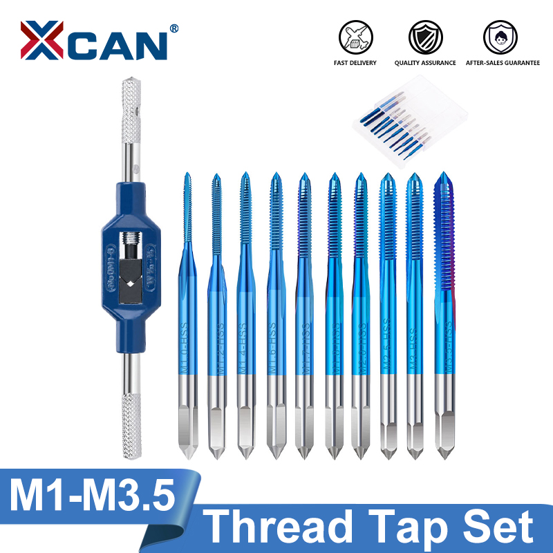 XCAN Draad Tap 10 stks M1-M3.5 - Cnc Router Bit recensie en prijs