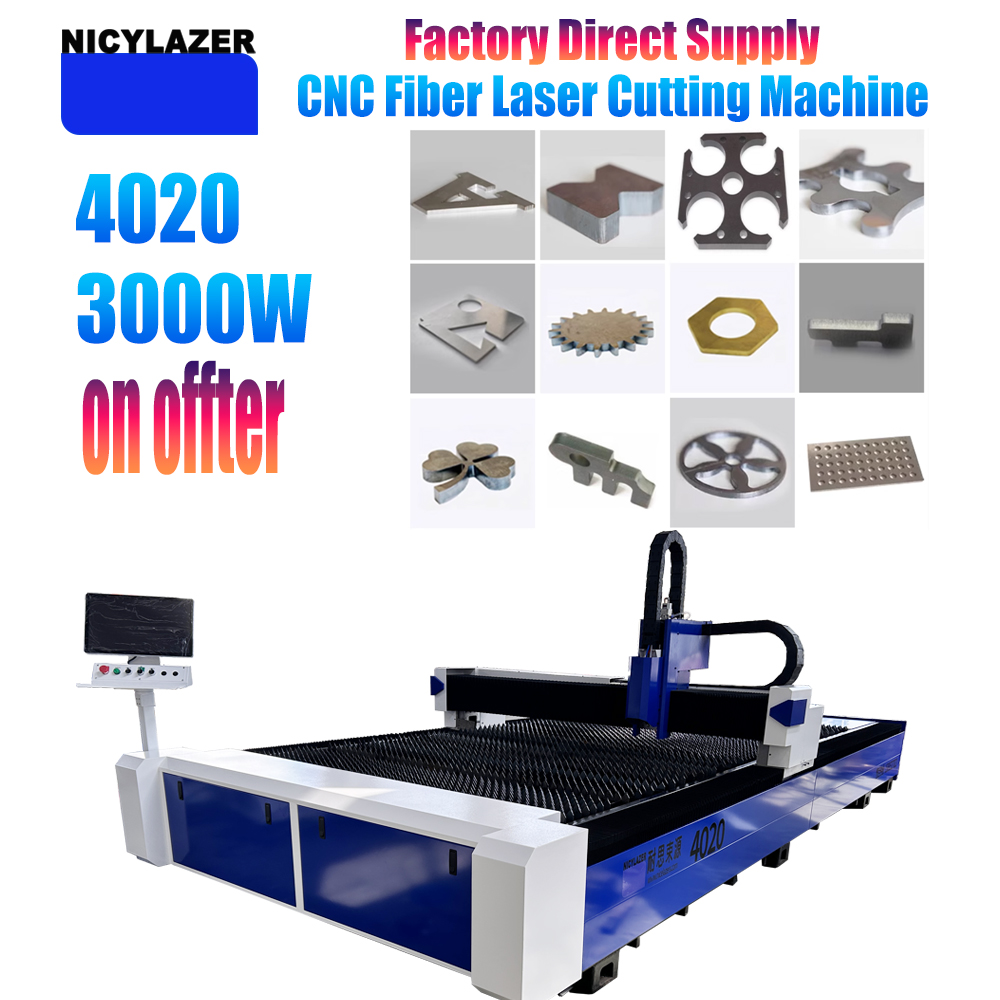 NICYLAZER CNC 3000W 4020 Fiber - Industrial Laser Metal Cutting Machine recensie en prijs