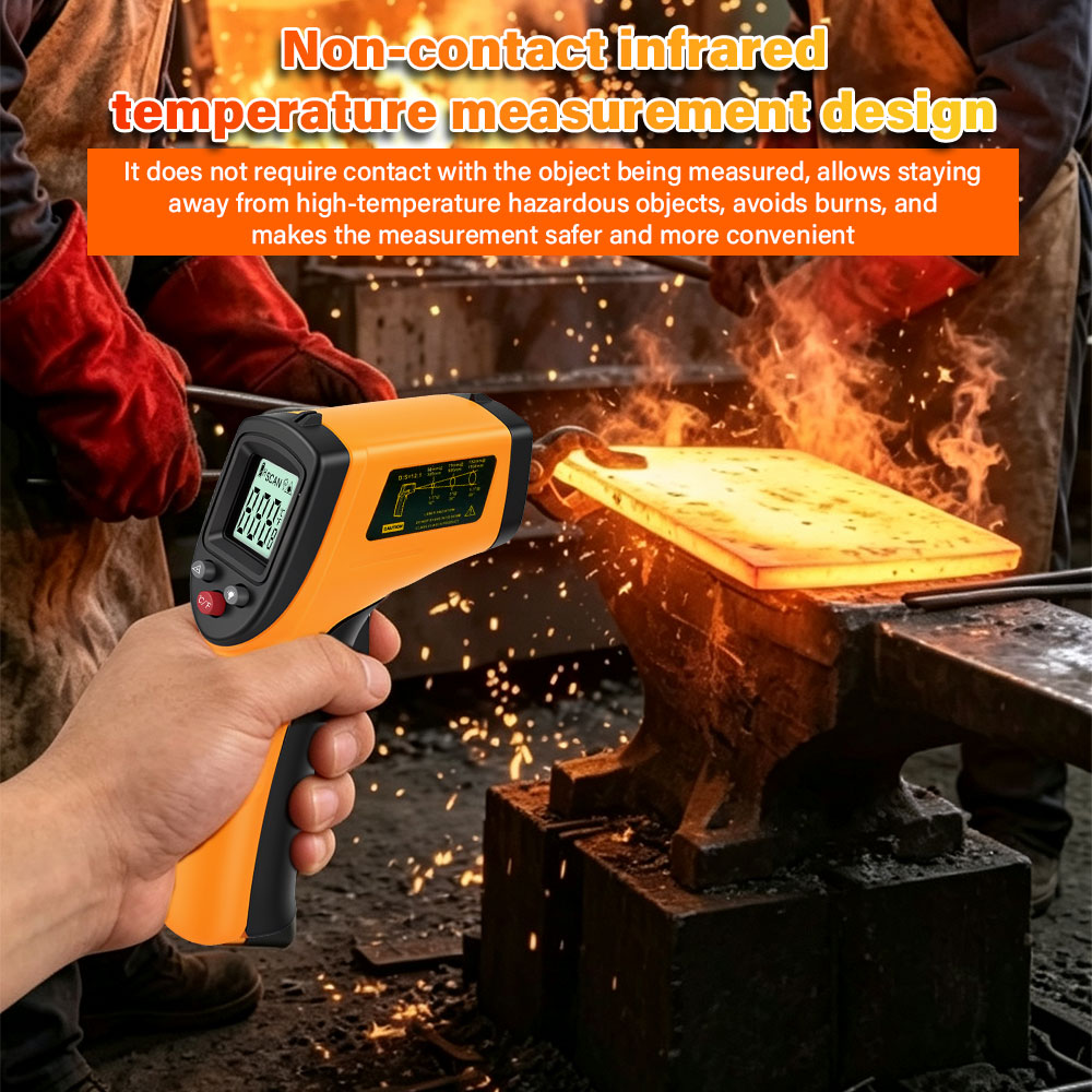 Digitale infraroodthermometer  - Industrial Laser Temperature recensie en prijs