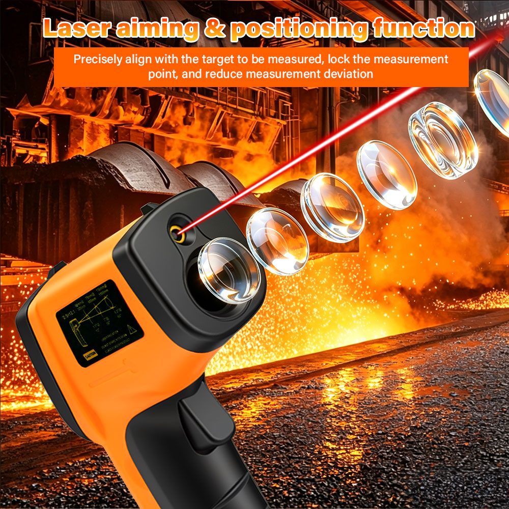 Digitale infraroodthermometer  - Industrial Laser Temperature recensie en prijs
