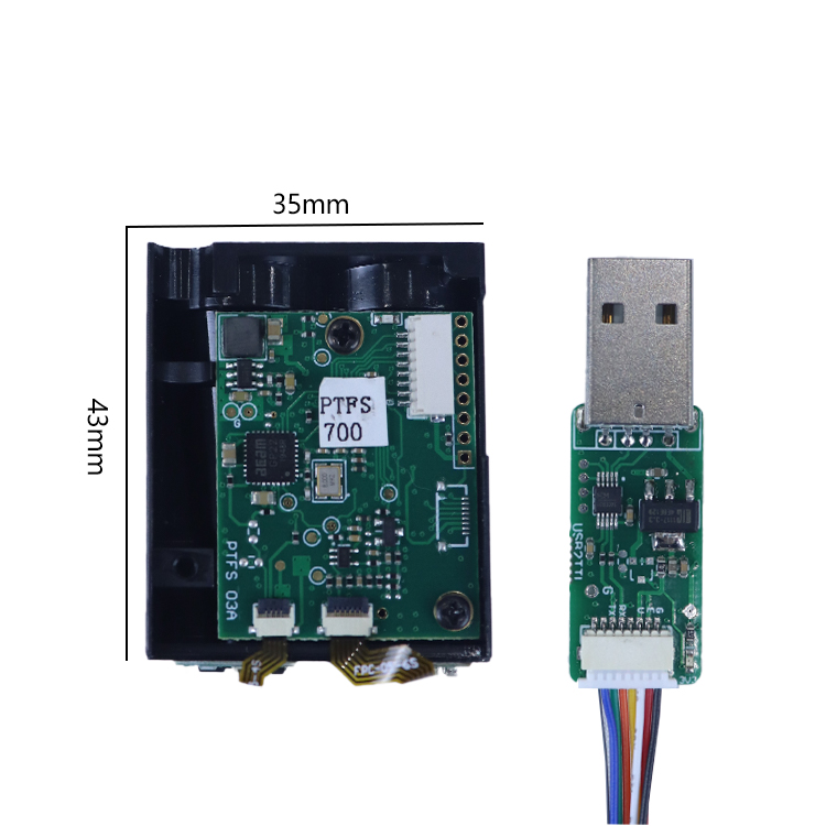 TOF Laser Afstandssensor Modul - Industrial Laser Distance Measuring Device recensie en prijs