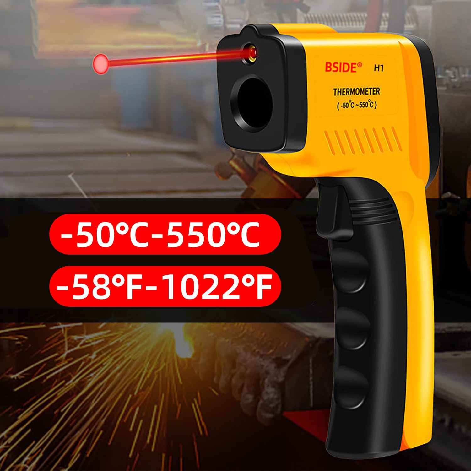 Digitale Infraroodthermometer- - Industrial Laser Temperature recensie en prijs