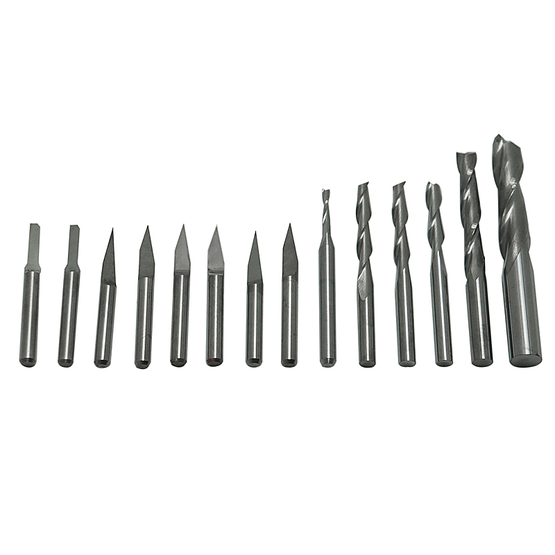 14-delige CNC-freesset 3.175 m - Cnc Router Bit recensie en prijs